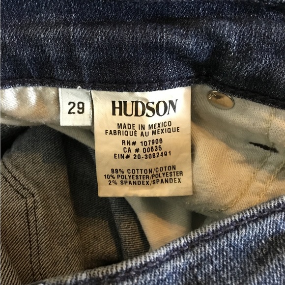 Hudson Krista Super Skinny Denim Jeans - Picture 5 of 9